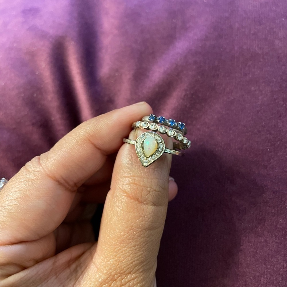 3 piece ring stack